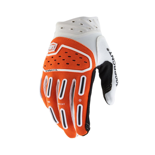100% Airmatic 2 Gloves (Medium, Orange)