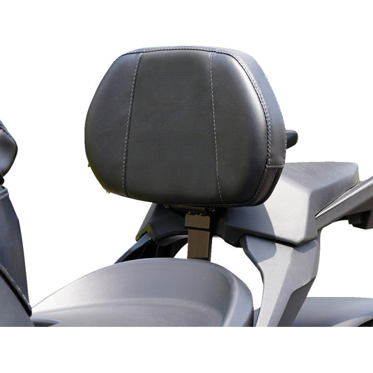 Show Chrome 41-416GC Grande Backrest - Driver - Black with Black Stitching