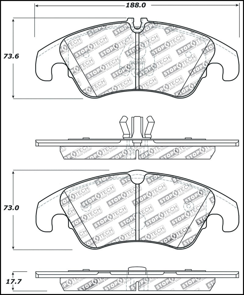 Load image into Gallery viewer, Stoptech 309.13220 ST Sport Brake Pads
