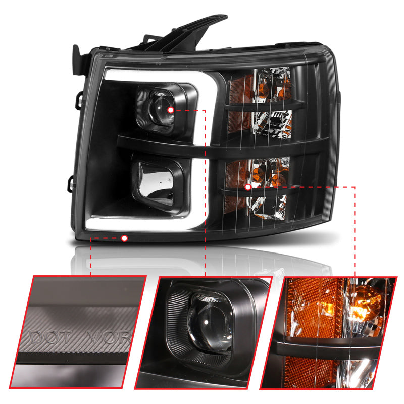 Load image into Gallery viewer, Anzo 111410 ANZ LED/Projector Headlights
