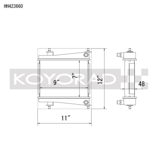 Koyo HH423660 KOY Racing Radiators