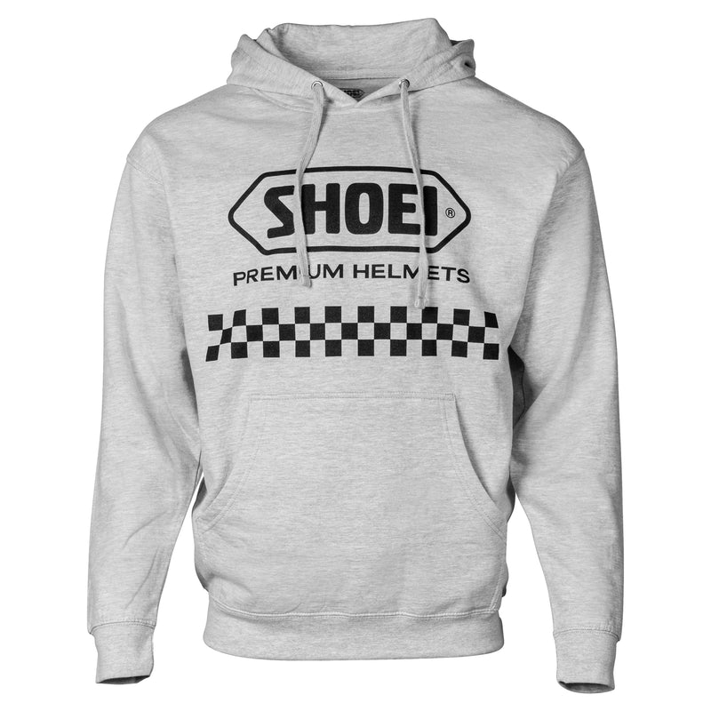Load image into Gallery viewer, Shoei Shoei Logo Pullover Hoodie (Small, Heather Gray)
