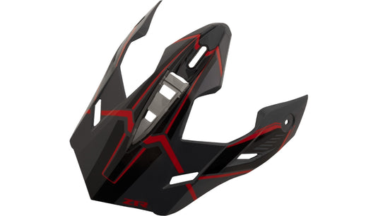 Z1r Peak for Range 2.0 Voyager Helmets - Black/Red