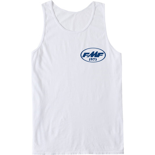 Fmf Racing Lean In Tank Top (X-Large, White)