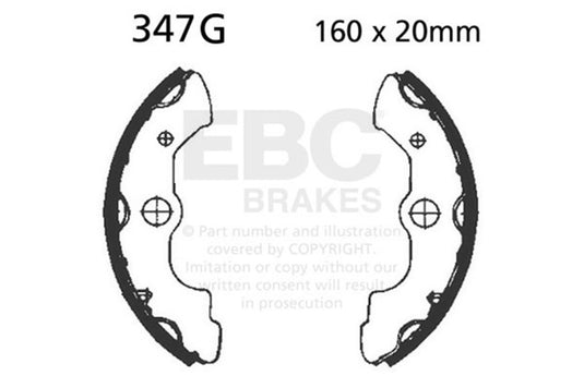 Ebc Powersports 347G EBC HH Sintered Brake Pads