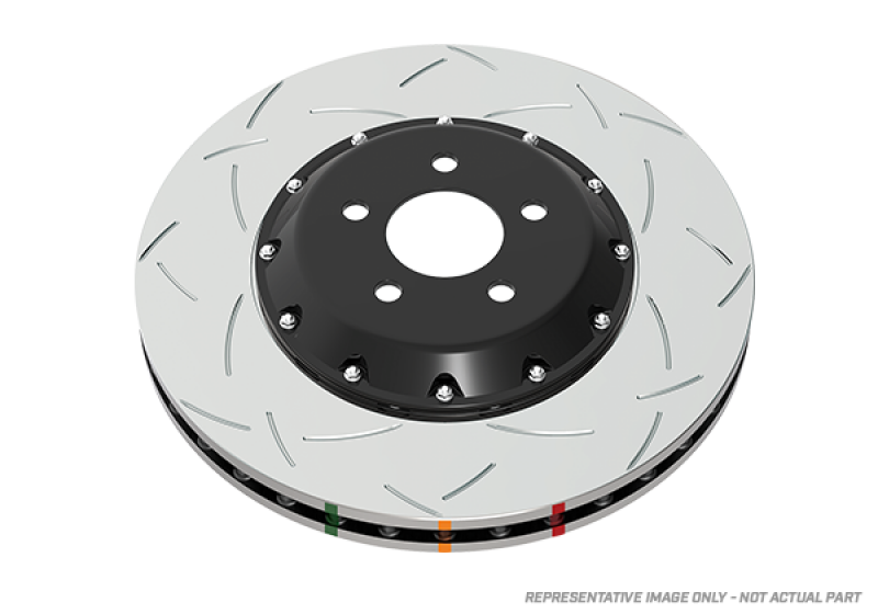 Load image into Gallery viewer, Dba DBA52994BLKS DBA 5000 Series Slotted Rotors
