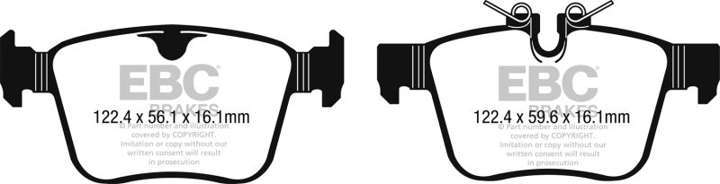 Load image into Gallery viewer, Ebc DP22246 EBC Greenstuff Brake Pad Sets
