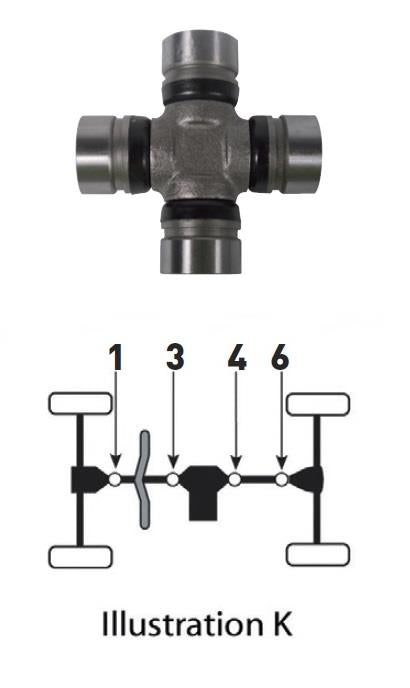 Bronco AT-08497 U-Joint