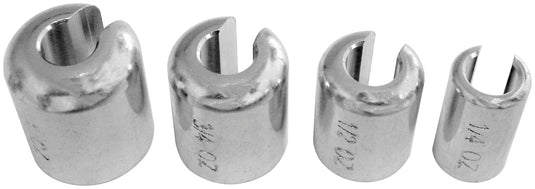 K&L Supply 32-7094 Non-Lead Compliant Spoke Wheel Weights - 1oz. - Chrome