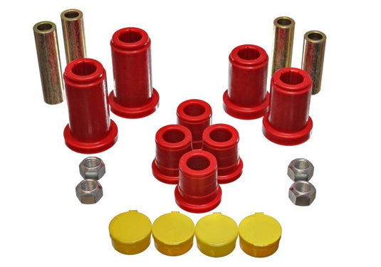 Energy Suspension 3.3180R ES Cntrl Arm Bushings - Red