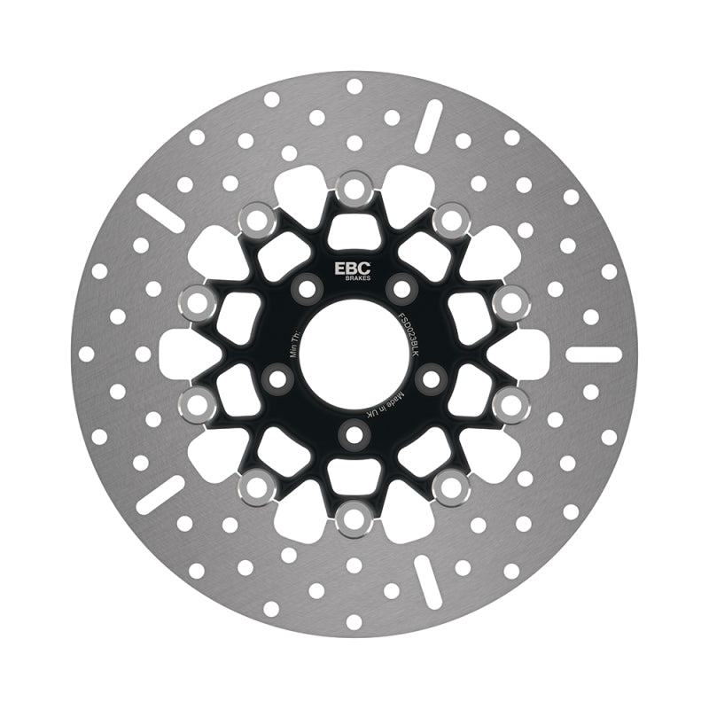 Load image into Gallery viewer, Ebc Powersports FSD023BLK EBC Black Chrome Rotors
