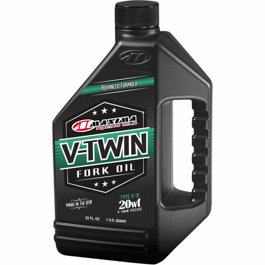 Maxima 50-03901 V-Twin Fork Oil - 20W - 1qt.