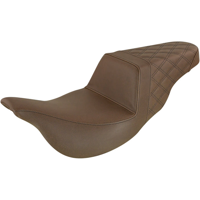 Saddlemen 808-07B-173BREX LS Extended Reach Step-Up Seat - Brown