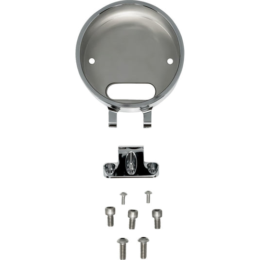 Kodlin KUS55140 Round Gauge Bezel Kit for Ascent Pro Riser - Chrome