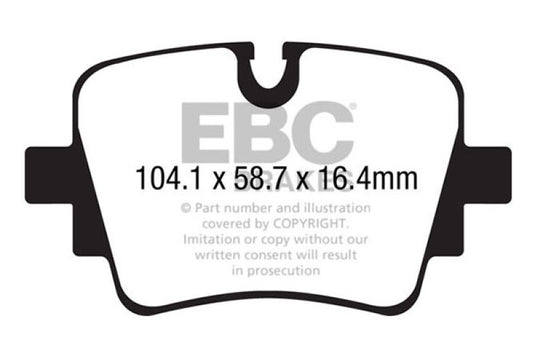 Ebc DP32190C EBC Redstuff Brake Pad Sets