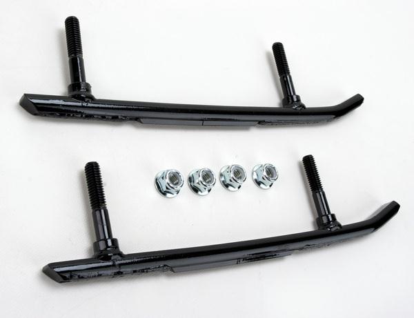 Starting Line Products 35-127 Carbide Runners - Trail/packed Snow - 4in. x 75deg.