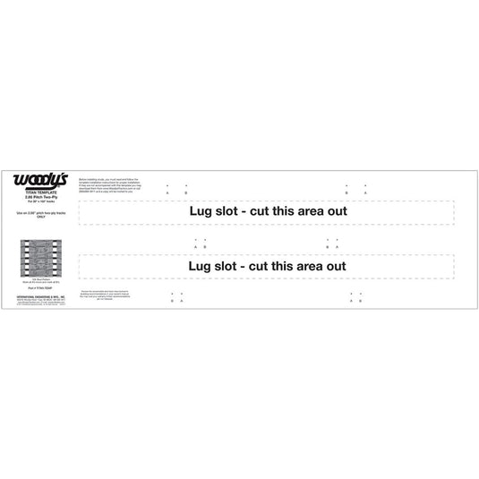 Woodys TITAN-TEMP Studding Templates