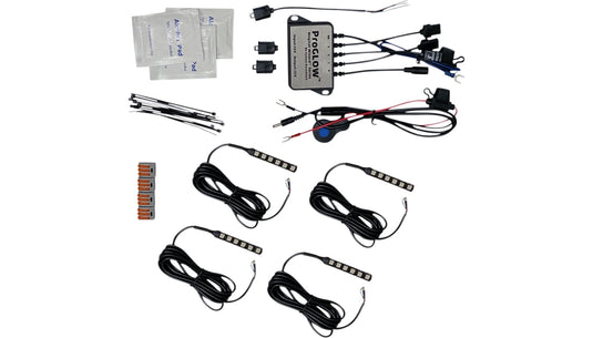 Custom Dynamics TMWZ07PG Slimline Magical Wizard Light Starter Kit with ProGLOW Bluetooth Controller for Magical Wizards