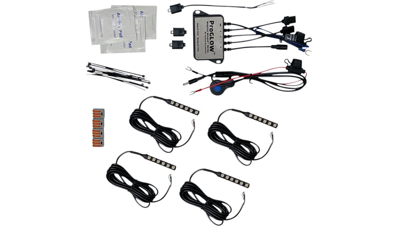 Custom Dynamics TMWZ07PG Slimline Magical Wizard Light Starter Kit with ProGLOW Bluetooth Controller for Magical Wizards