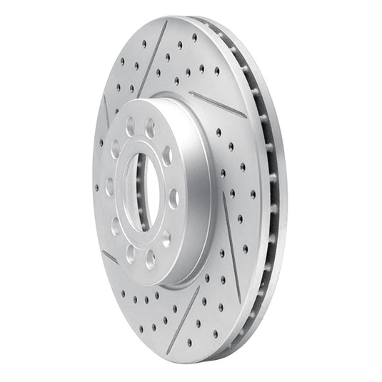 R1 Concepts 830-74028L RNC Geo-Carbon Rotor - Drill & Slot