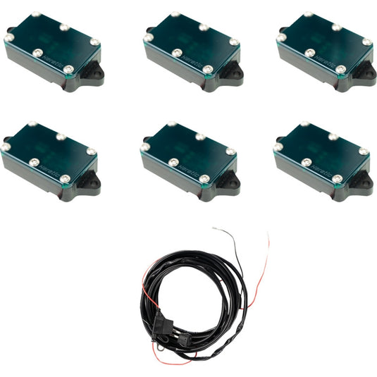 Heretic Studio 70026 LED Rock Lights - 6 Pack - Green