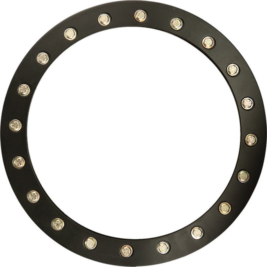 Raceline Wheels RBL-15B-A71-RING-20 Replacement Beadlock Ring - Black - 15in.