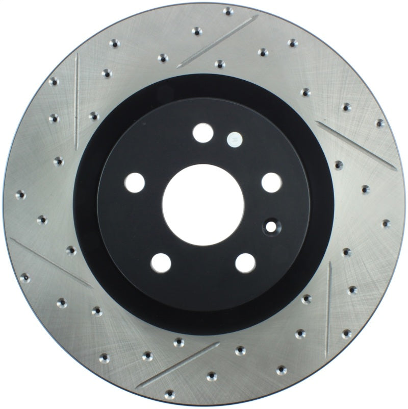 Load image into Gallery viewer, Stoptech 127.62124R ST Slot &amp; Drill Brake Rotors
