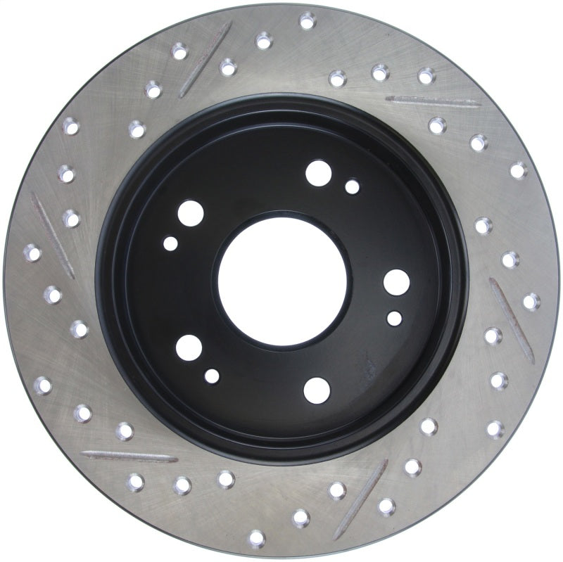 Load image into Gallery viewer, Stoptech 127.40040L ST Slot &amp; Drill Brake Rotors
