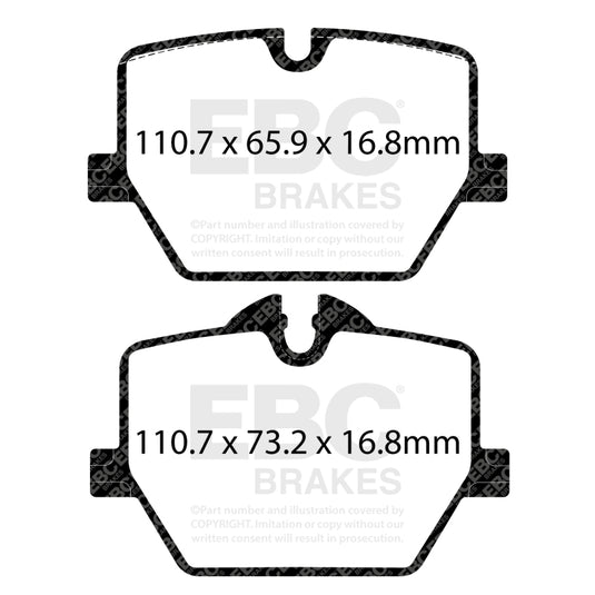 Ebc DP32415C EBC Redstuff Brake Pad Sets