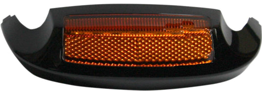 Custom Dynamics GEN-FT-AA-BLK LED Front Fender Tip Housing - Amber LED/Amber Lens