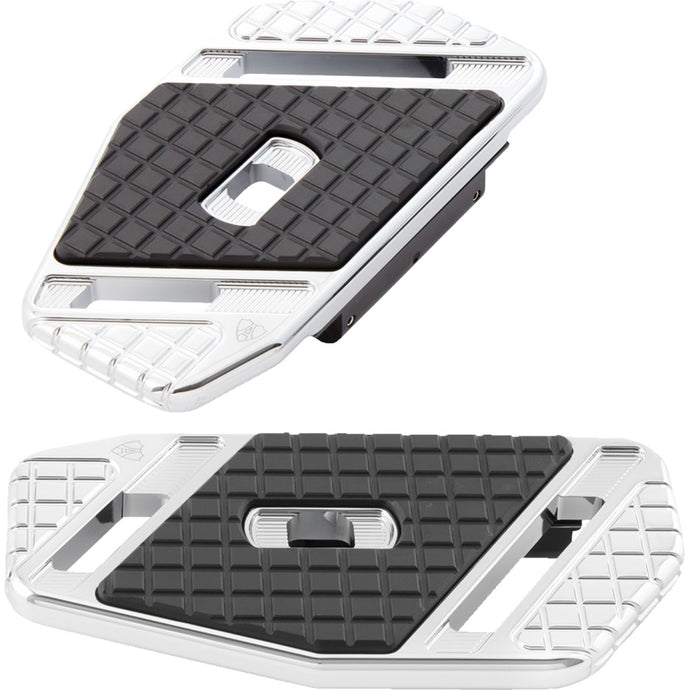 Arlen Ness 410-029 SpeedLiner Passenger Floorboards - Chrome