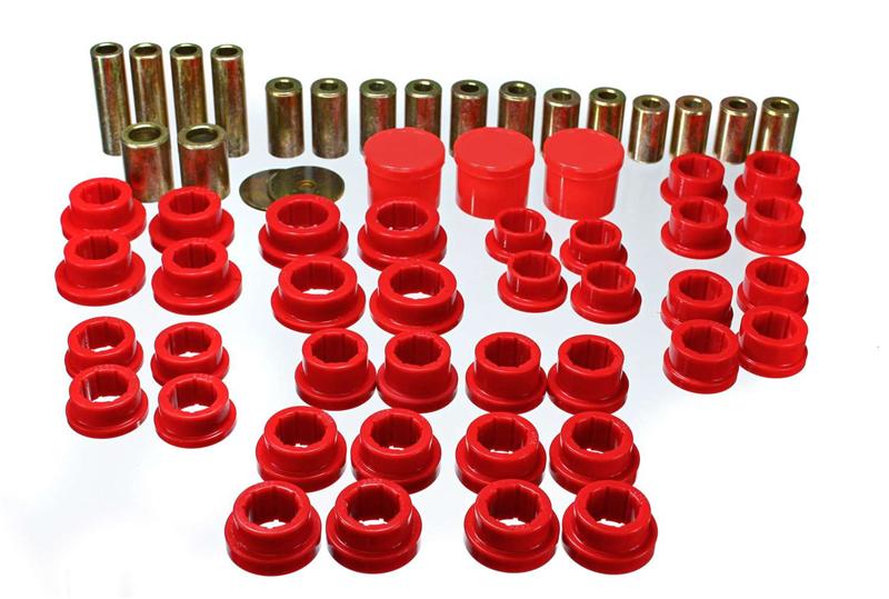 Load image into Gallery viewer, Energy Suspension 7.3122R ES Cntrl Arm Bushings - Red
