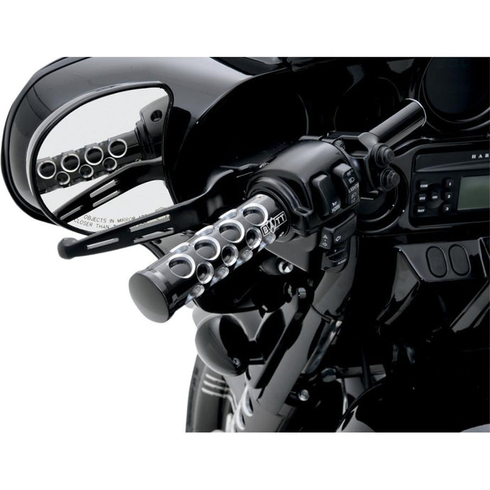 Drag Specialties 0610-0221 Slotted Wide Blade Lever Set - Black