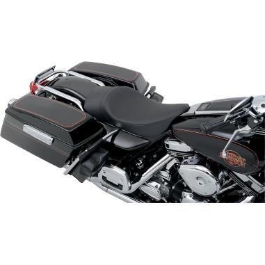 Drag Specialties 0801-0730 Low-Profile Solo Seat with Forward Positioning - Smooth