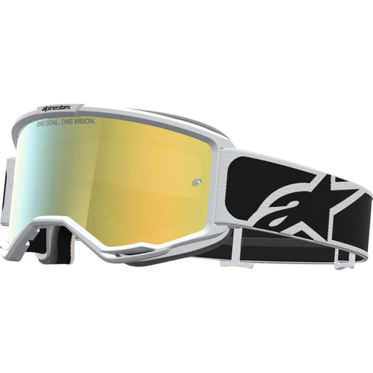 Alpinestars Vision 5 Rora Goggles (One Size Fits All, Black/White)