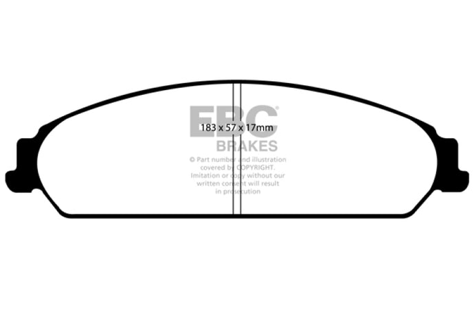 Ebc DP31724C EBC Redstuff Brake Pad Sets