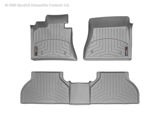 Weathertech 46003-1-2 WT FloorLiner - Front - Grey