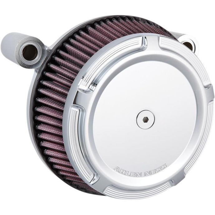 Arlen Ness 18-314 Big Sucker Stage I Air Filter Kit - Beveled - Chrome