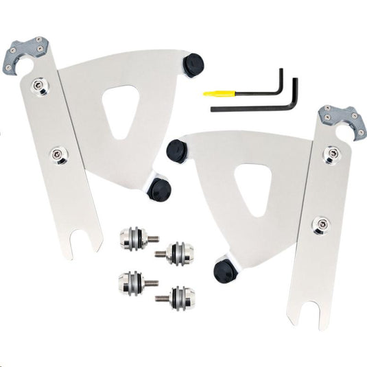 Memphis Shades MEK2053 Trigger Lock Mount Kit for Road Warrior Fairing - Polished