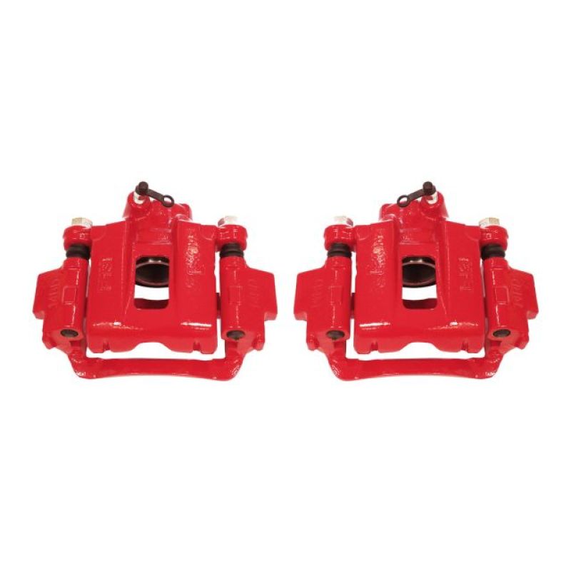 Load image into Gallery viewer, Powerstop S2726 PSB Red Calipers
