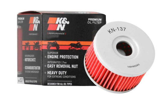 K&N Engineering KN-137 KN Motorcycle Oil Filters
