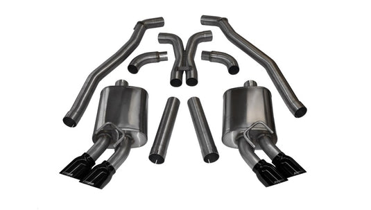 Corsa Performance 14971BLK COR Cat-Back + X-Pipe Sport
