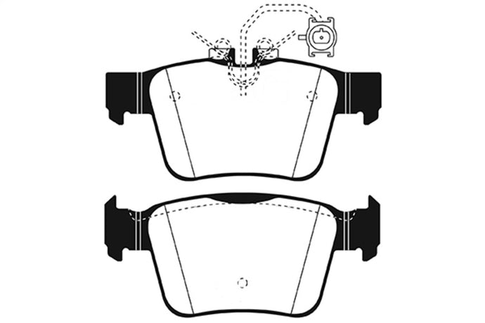 Ebc DP22315 EBC Greenstuff Brake Pad Sets