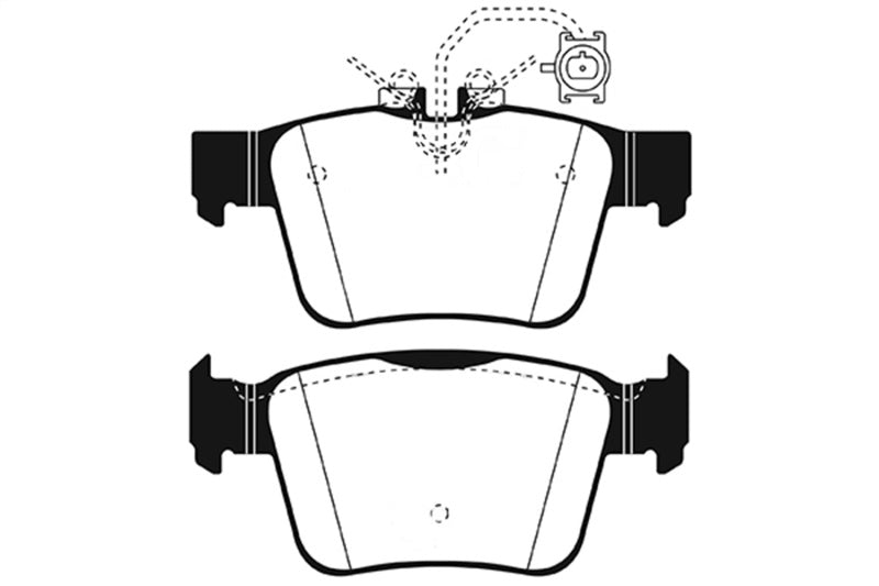 Load image into Gallery viewer, Ebc DP22315 EBC Greenstuff Brake Pad Sets
