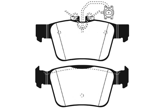 Ebc DP22315 EBC Greenstuff Brake Pad Sets