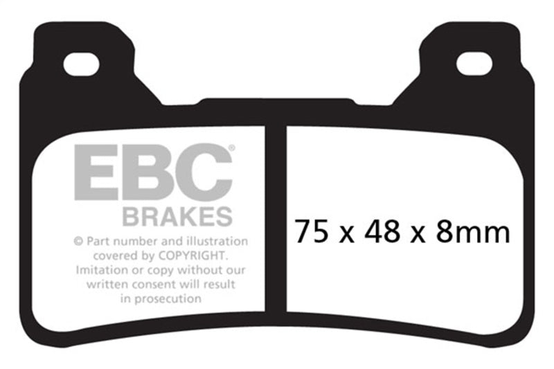 Load image into Gallery viewer, Ebc Powersports FA390HH EBC HH Sintered Brake Pads
