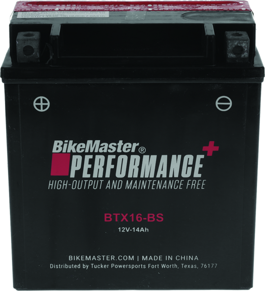 Bikemaster 781326 BKM Batteries - Maintanance Free