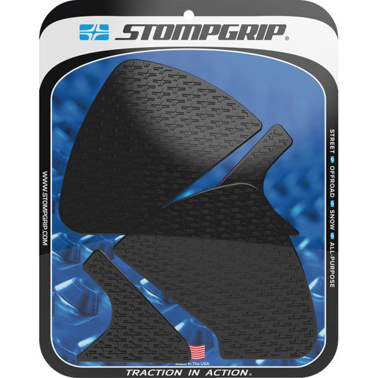 Stompgrip 55-14-0184B Icon Profile Traction Tank Grip - Street - Black