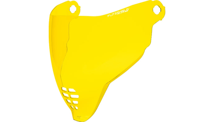 Icon Fliteshield Replacement Fog Free Shield for Airflite Helmets - Yellow