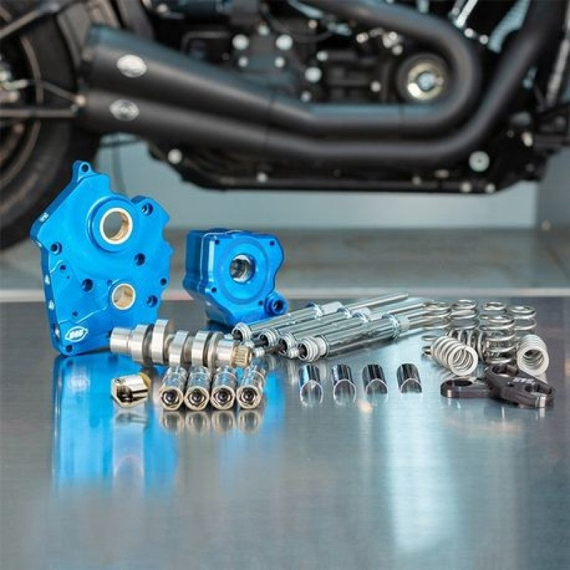 Load image into Gallery viewer, S&amp;S Cycle 310-1080B SSC Cam Chest Kits
